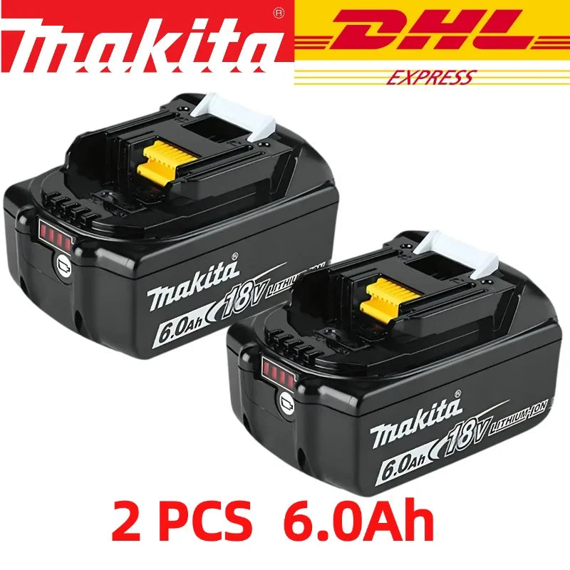 Makita 18V 5.0Ah Rechargeable Battery Suitable for Makita BL1840 BL1830 BL1830B BL1850 BL1850B Original Power Tool Battery