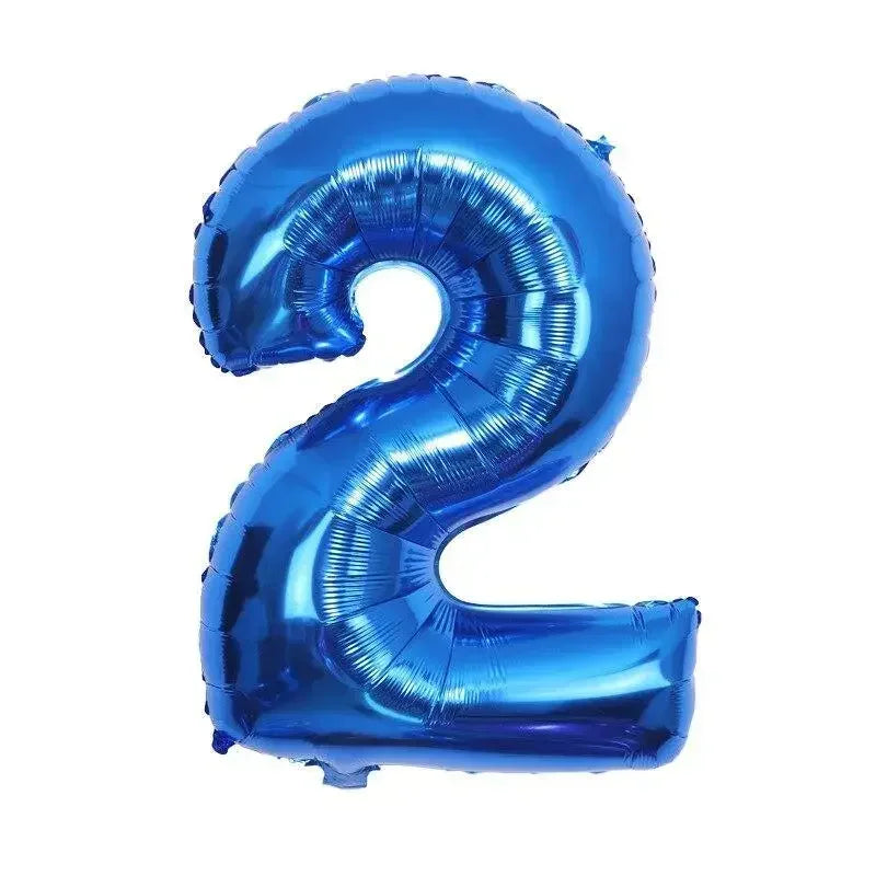 Etya Balloon 32 Zoll Blauer Folienballon - Aluminiumfolie