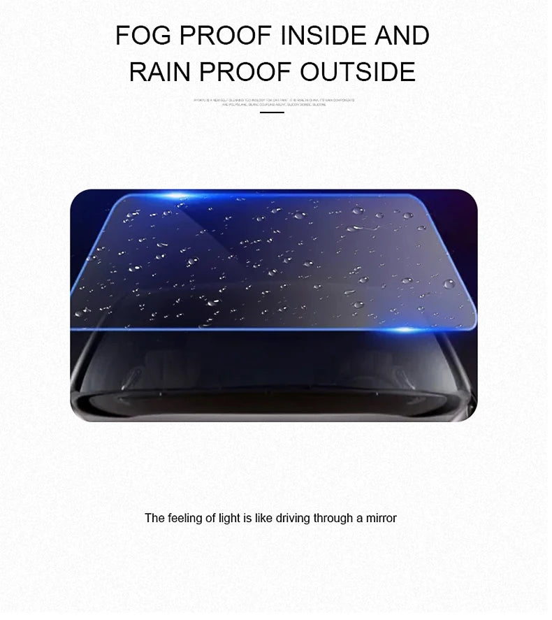 Car Window Anti Fog Spray Liquid Paint Care  Polishe Rainproof Anti-Fog Agent Water Car Care Windshield Glass Auto Accessory