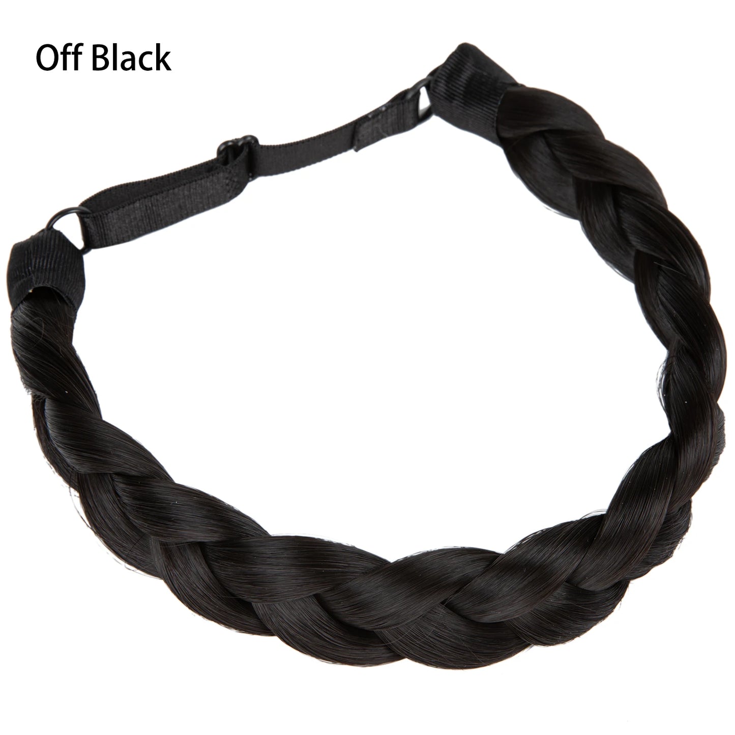 Synthetic Premium Adjustable Handmade Braided Elastic Band Hair Fashion Braiding Hair Headband Headwear For Women