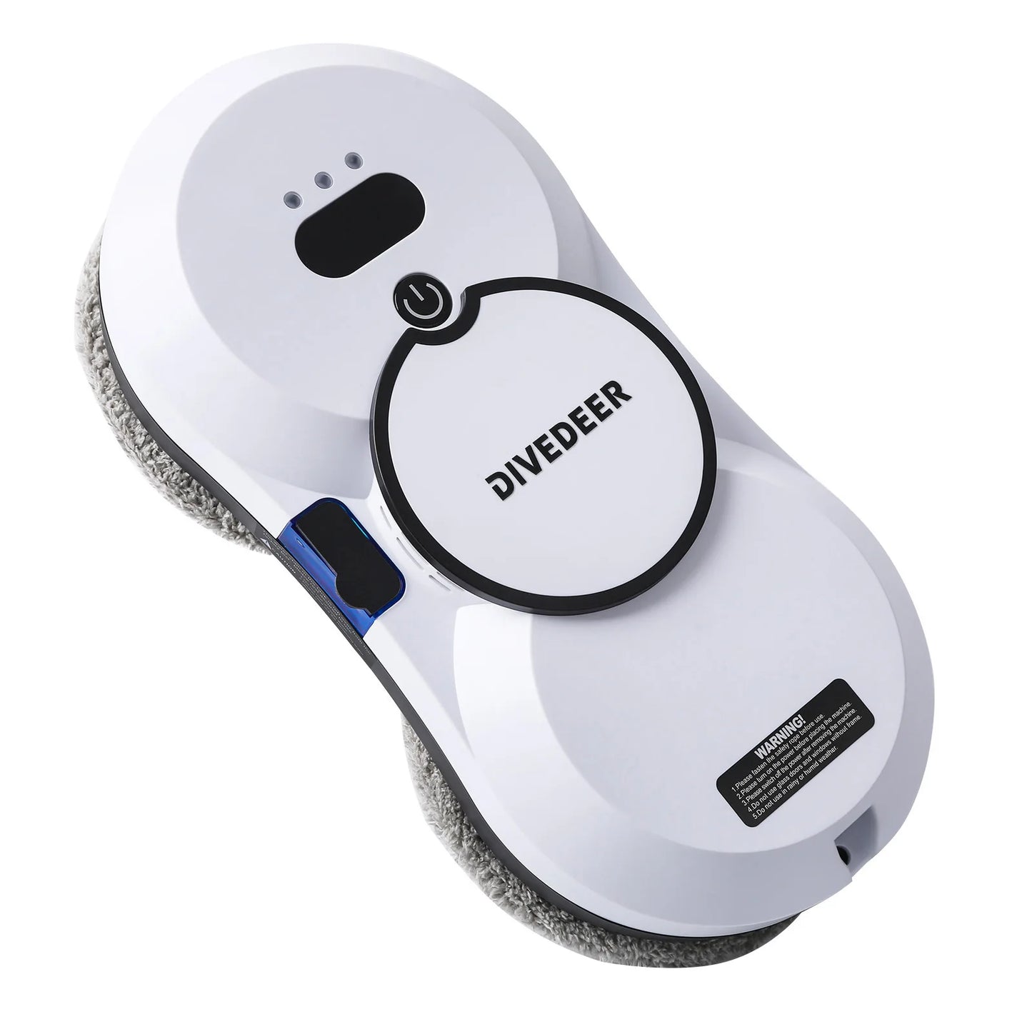 Robot de curățare a geamurilor DIVEDEER - Putere mare de aspirare, funcție de pulverizare, electric, anti-cădere, telecomandă, aspirator