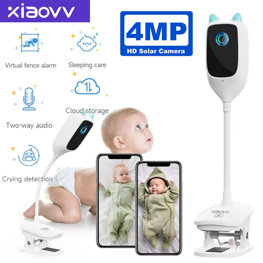 Xiao Vv 4MP Babycam 2K WiFi Vollfarbe Nachtsicht - 360 Grad