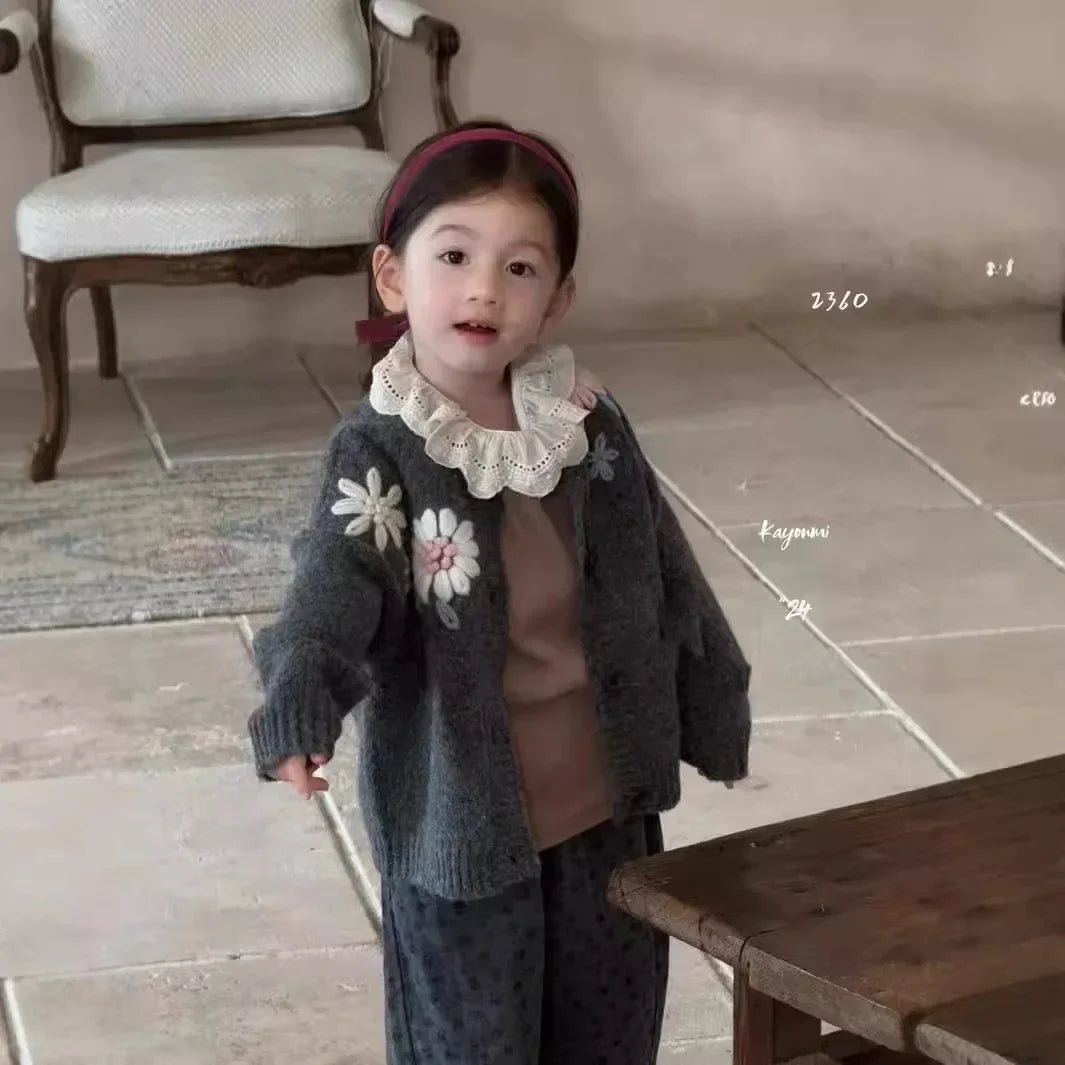 CZ4746 Strickcardigan - Größe 3-6 Jahre, Material Baumwolle/Polyester