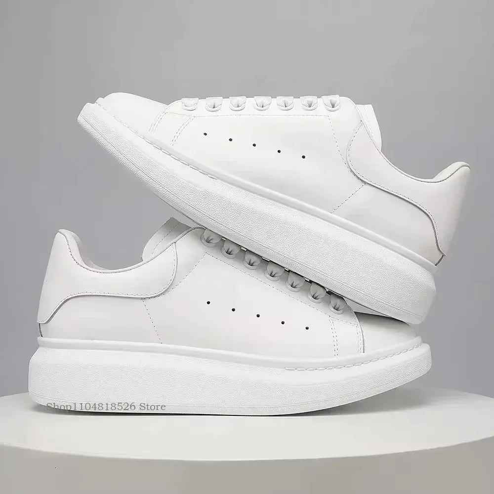 AEVYVKV Elevate Sneaker Innenhöhe Erhöhend - Größe 36-44, Sohlendicke 3,5 cm, Leichtes Gewicht