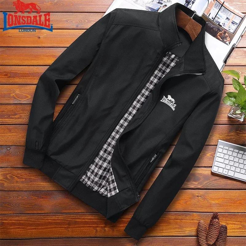 LONSDALE Slim Fit Bomberjacke-Größe M-6XL, Futter Polyester