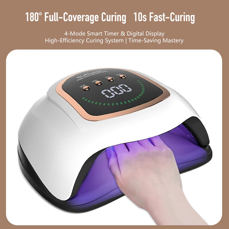 Professional Nail Dryer UV LED Lamp for Manicure Nails Gel Polish Dryer Light Nail Art Accessories Curing Gel Toe Nails Drying