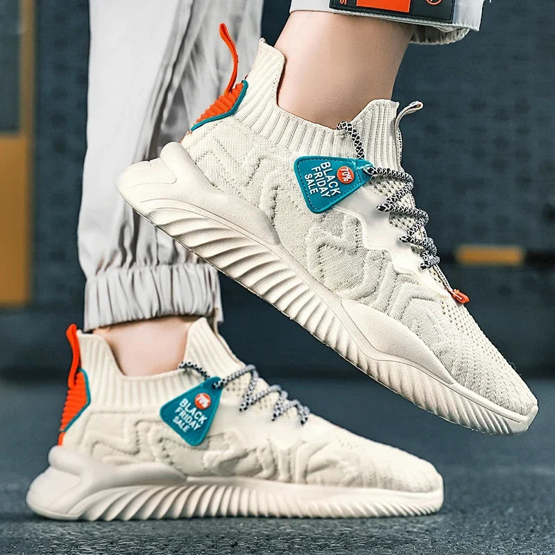 Tenis Men Sneakers Running Mens Casual Shoes Luxury Sneakers Trainer Race Breathable Shoes Fashion Mesh Loafers Shoes for Men