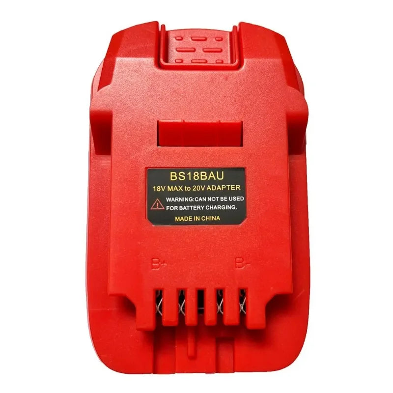 Battery Adapter BS18BAU Suitable for Bosch 18V GBA Series Lithium Battery Converts To for Bauer 20V Lithium Battery Power Tools