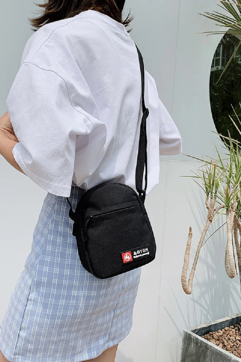 ShanghaiChoice Crossbody Tasche Canvas Mini - Leicht20x15cm