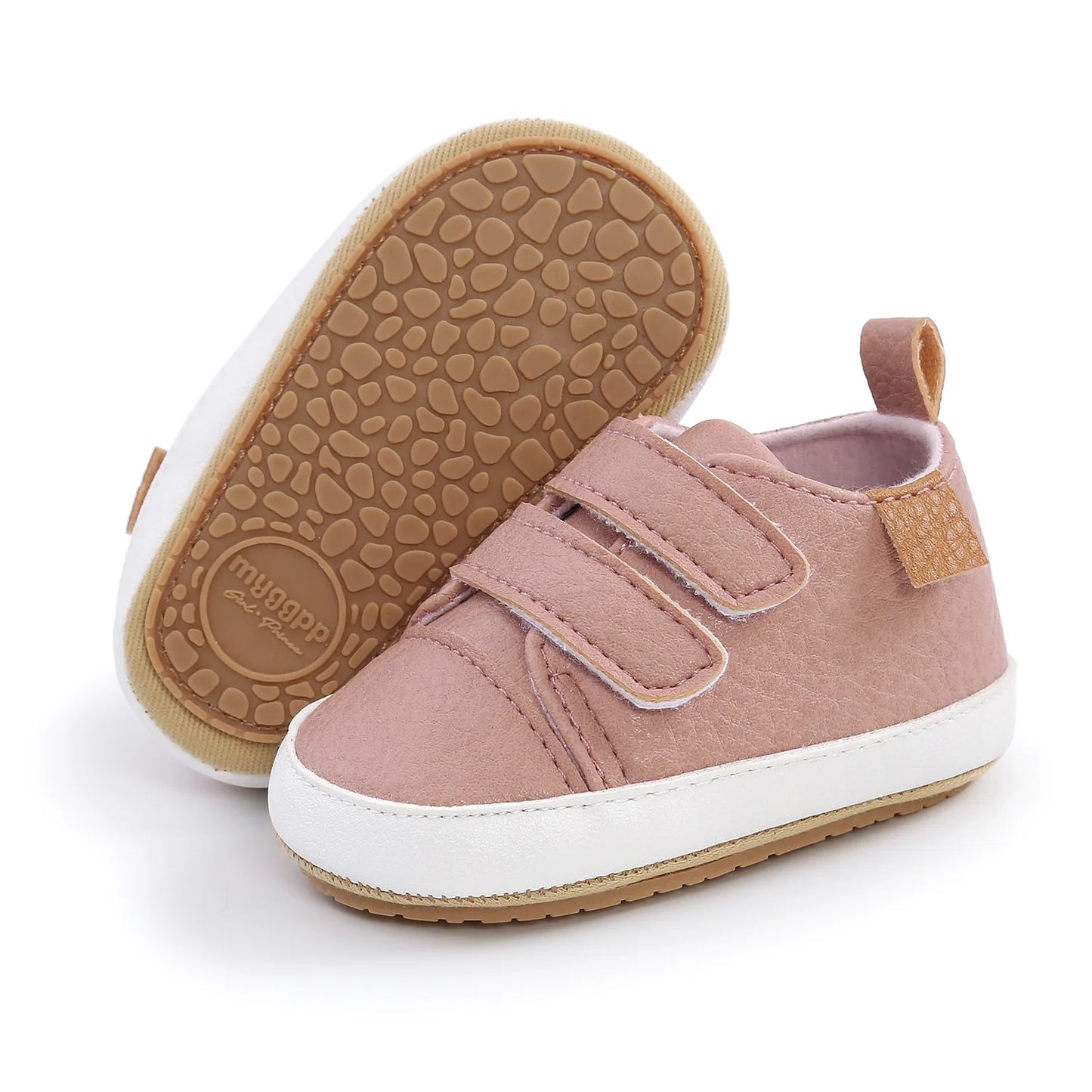 Neugeborenen Baby Schuhe 2025 - Leder Casual Rutschfest - Kleinkind Lauflernschuhe Jungen Mädchen Sneaker