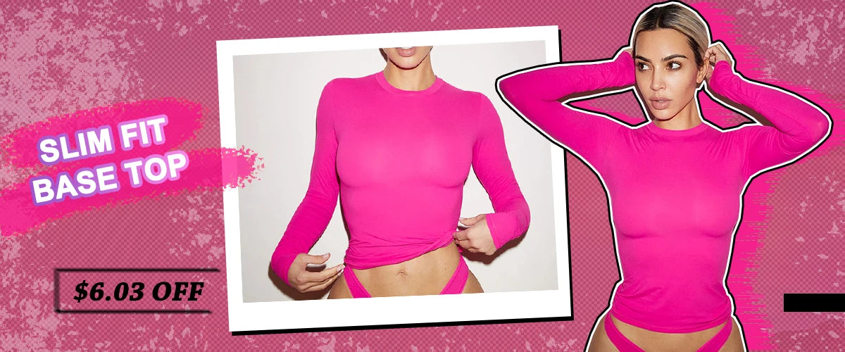 Women Long Sleeve T-Shirts Spring Autumn Slim Fit Casual Pullovers Female Streetwear O Neck Base Tops Tees Y2K Clothes T Shirt