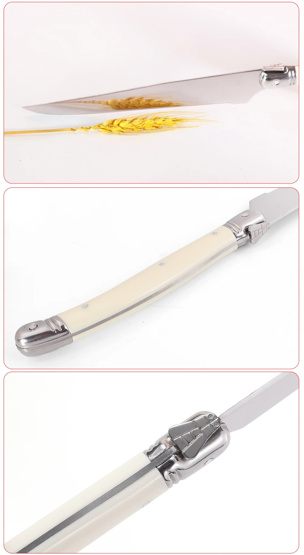 Stainless Steel Carving Knife Fork Set BBQ Slicing Grill Vegetable Tools Salad Serving Tools Turkey Knife Steak Roast Meat Fork