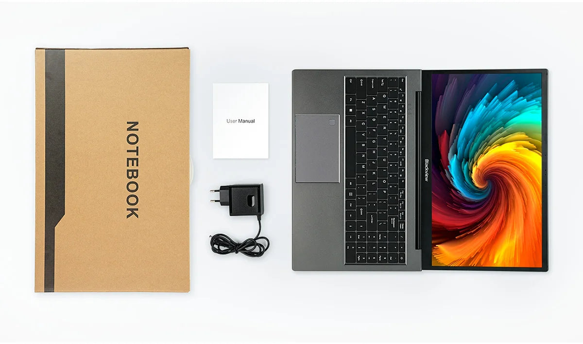 Laptop Blackview AceBook 8 15.6" 12th Gen Intel Alder Lake N97 16GB RAM 512GB SSD + extensie până la 1TB Windows 11 Home 15.6"