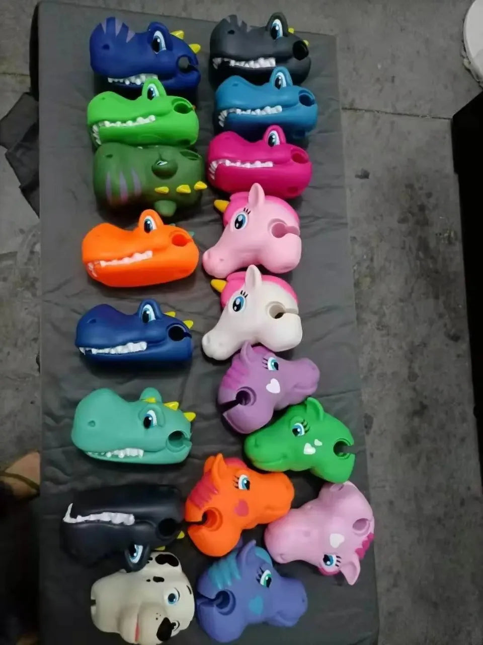 1STK Einhornkopf Spielzeug - Lenker Dekoration 12cm Kids