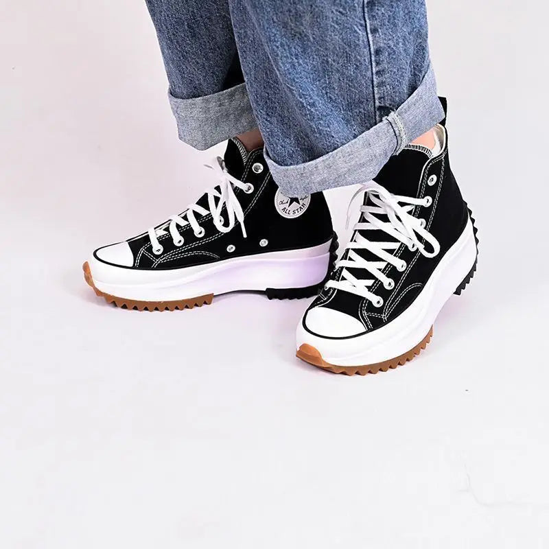 Converse Chuck Taylor Vulkanisierte Sneaker - Größe Canvas Gummi-Sohle