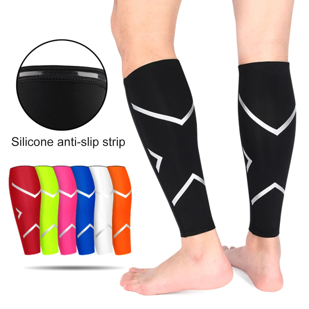 Wadenstütze 2025: BraceTop 1 PC Sports Calf Compression Sleeve Shin Splint - Support Guard Leg Protection Basketball Running Cycling Travel Collection
