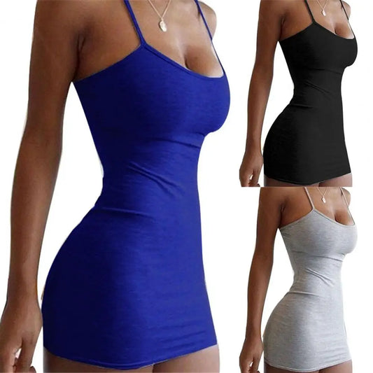 Rochie rezistentă cu bretele, prietenoasă cu pielea, ușor de curățat, rochie teacă la modă, rochie din nailon pentru aniversare