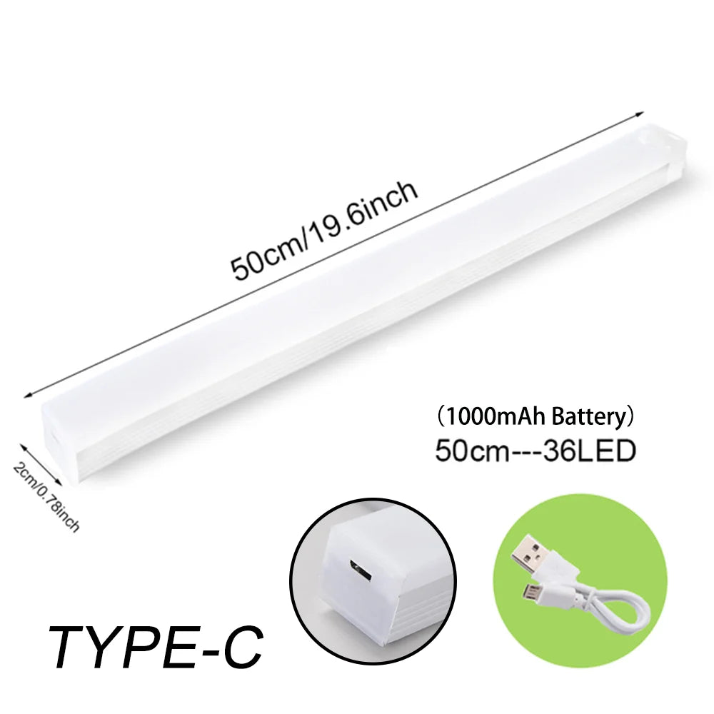 LED Bewegungsmelder Licht 2025 - Wireless Type C Rechargeable für Küche