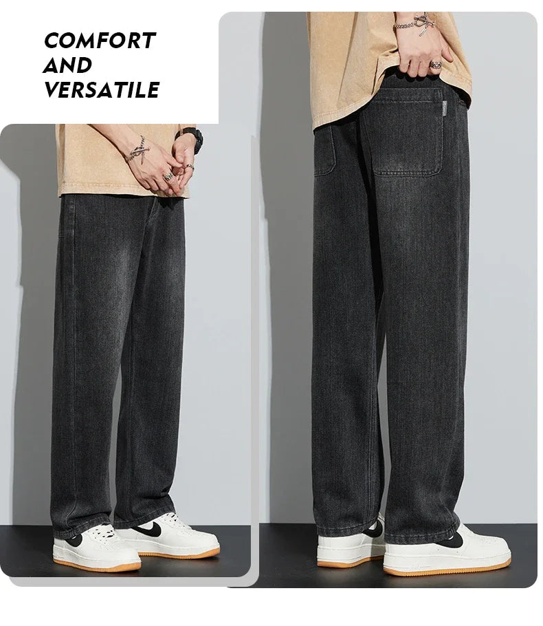 Guangdong Jeans Lockere Passform - 100% Baumwolle Weit