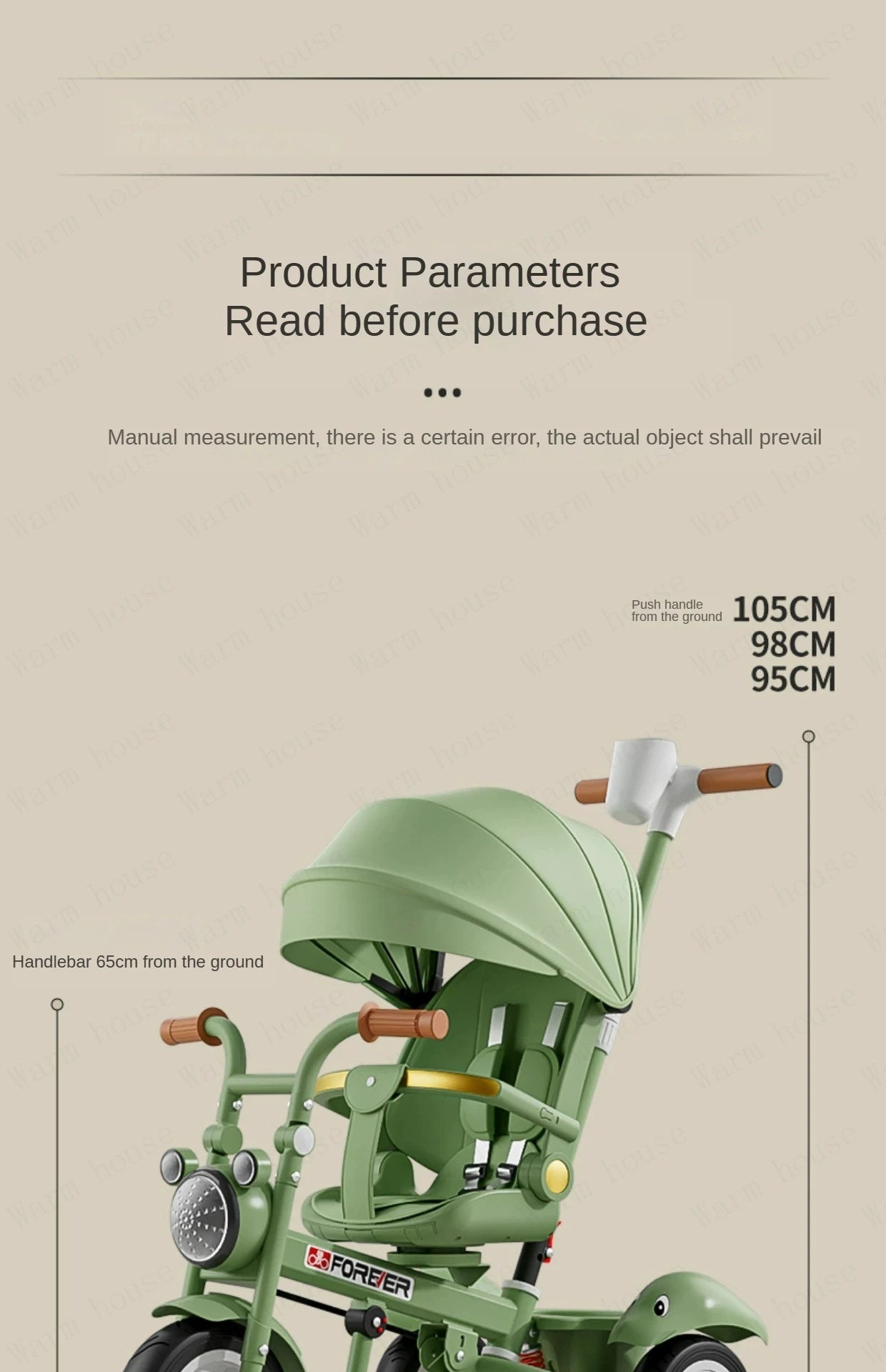 Neues Kindertrikot, Recliner und Sitzender Foldable Portable Stroller, 1-6 Jahre Alt Multifunktionales Kinderfahrrad