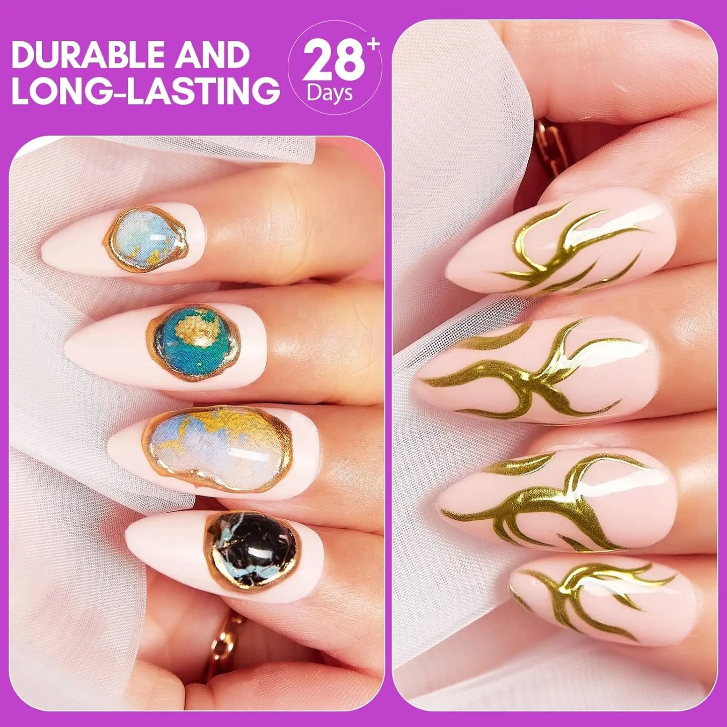 Nagel-Kleber 2025: Makartt-3D Foil-Glue 8ml - Transfer Gel Collection