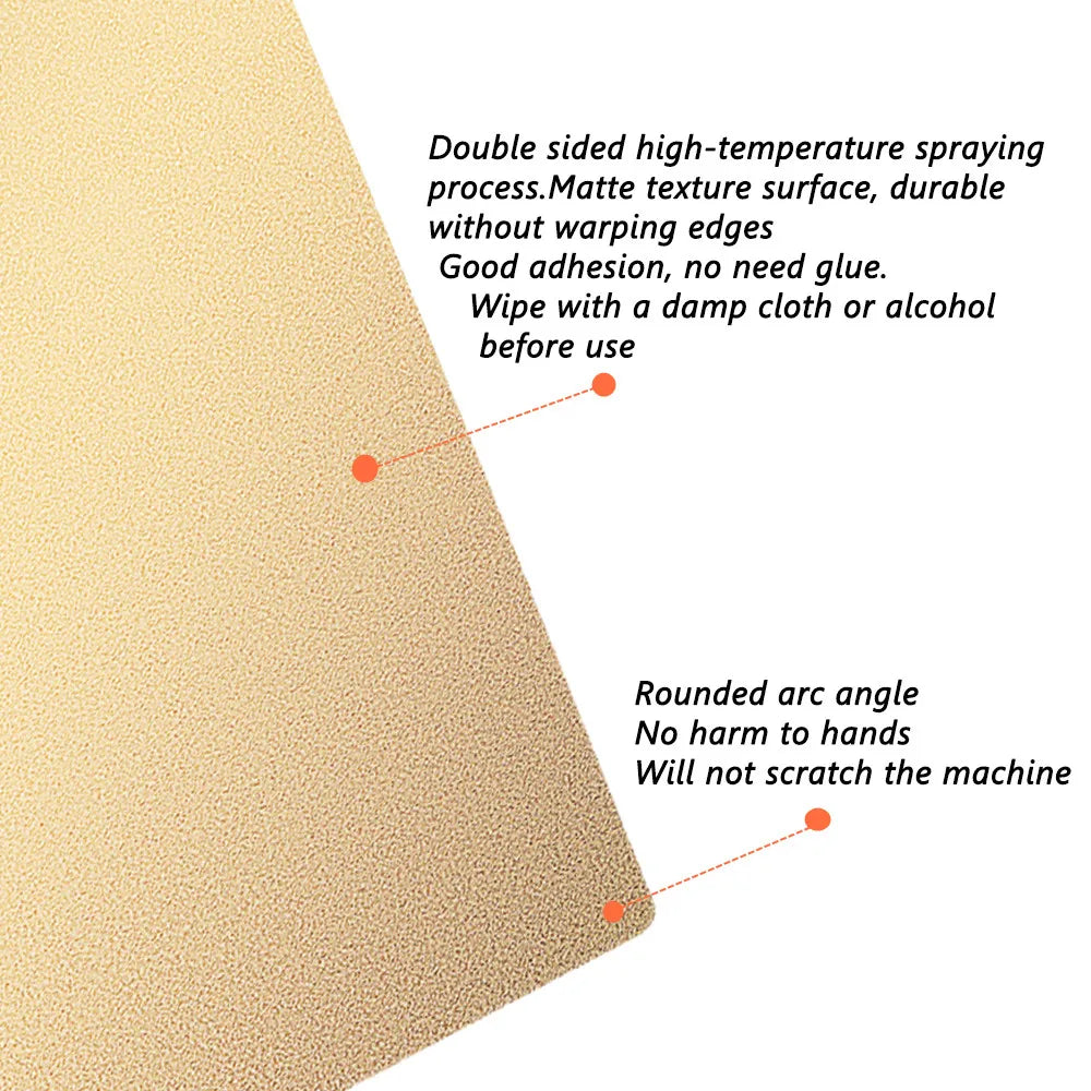 JOYYSET X1c glatte Bauplatte - 257x257mm, PEI, 3D-Drucker