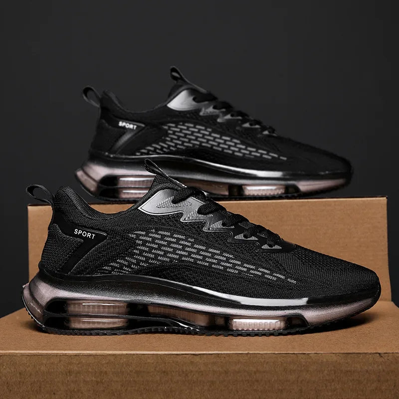 Men Walking Shoes Male Hollow Sole Sneakers Fashion Outdoor Casual Jogging Trainers Man Comfortable Light Soft Athletic Footwear - Golden Bridge Store