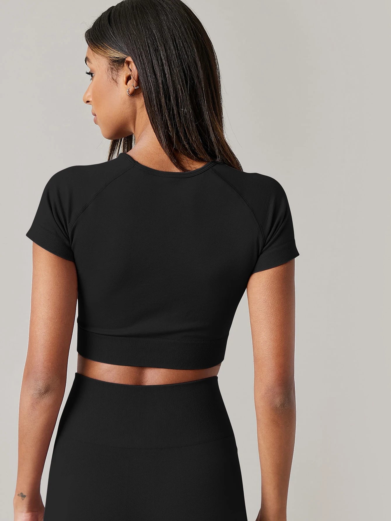 Yoga-Top 2025: Women Seamless Sport-T-Shirts - Fitness Active Collection