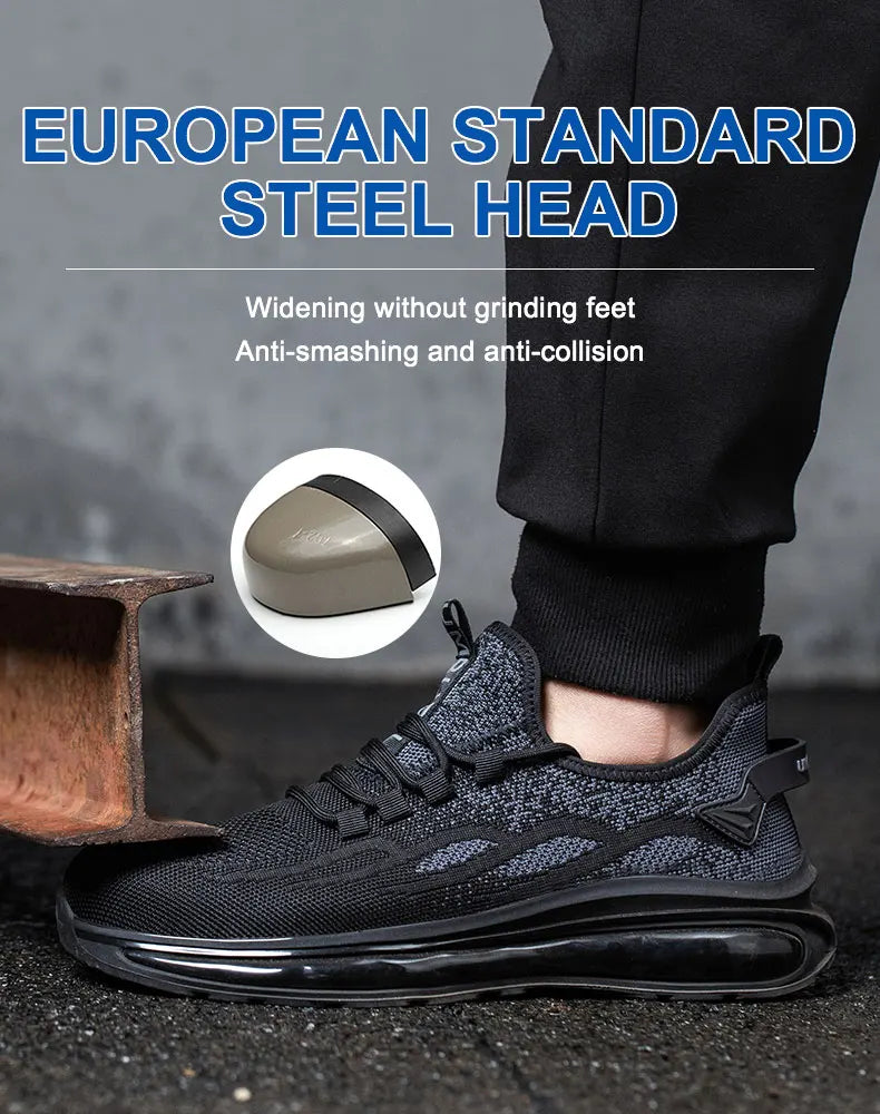 Lightweight Breathable Sneakers for Women Slip Resistant Shoes Outdoor Puncture-proof Outsole Comfort Wear Resistant Shoes