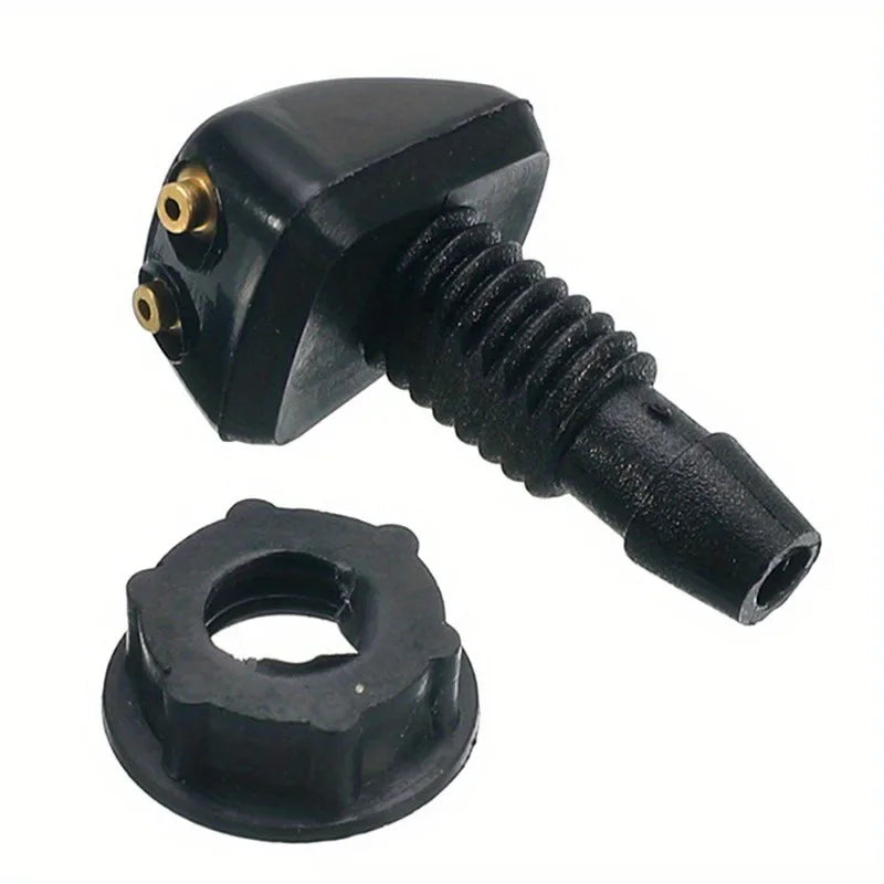 Car Windshield Wiper Washer Spray Nozzle Fits Most Car Models Car Adjustable Dual Holes Windshield Washer Nozzle Wiper