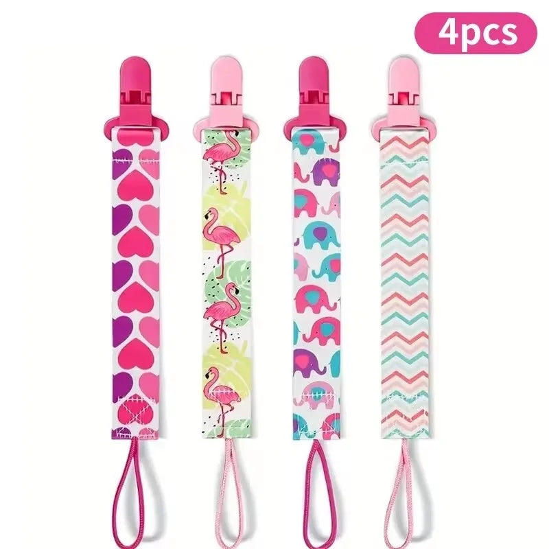 Choice Nuggikette Bedruckt - Doppelseitig 4er Set 0-24M