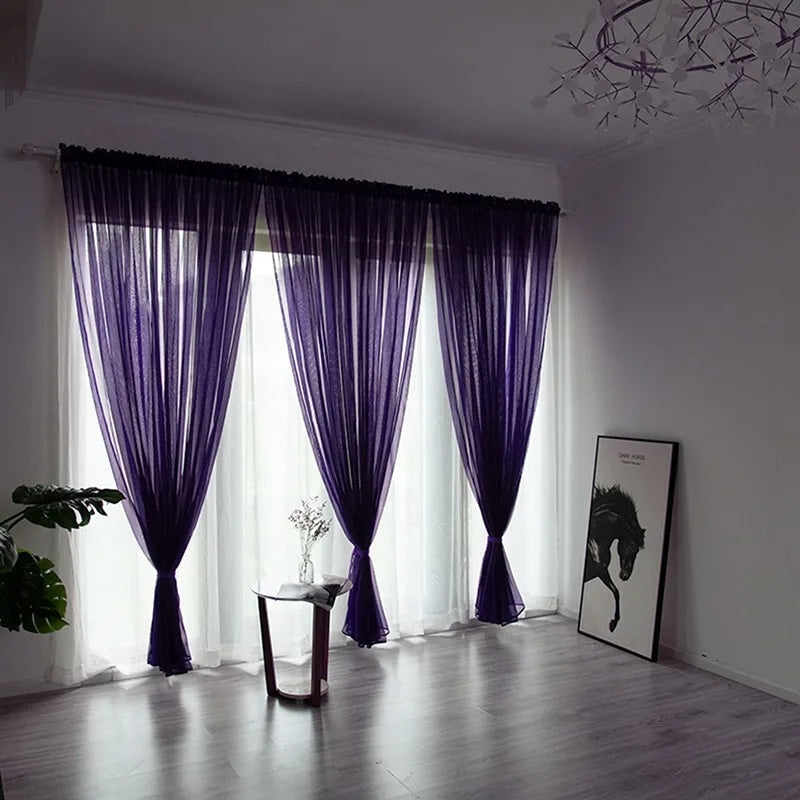 Zhejiang Vorhang Transparent - 100x200cm Polyester 1Stk
