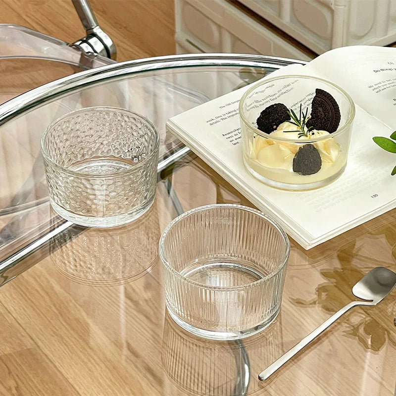 YWDL Mini Glas Schalen Set Eco Freundlich - 2/4 Stk 250ml