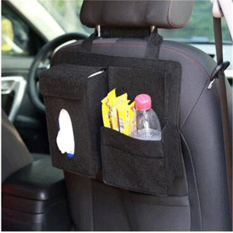 Auto Rücksitz Aufbewahrungstasche Organizer Hängetasche Box Papiertuch Handy Aufbewahrung Filz Tasche Mülleimer Organizer Auto Zubehör