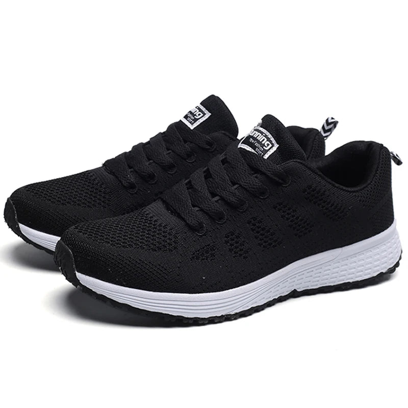 Women's Sneaker Fashion 2025 New Breathable Shoes Women Vulcanized Sneaker Woman Lace Up Tenis Feminino Sneakers For Women