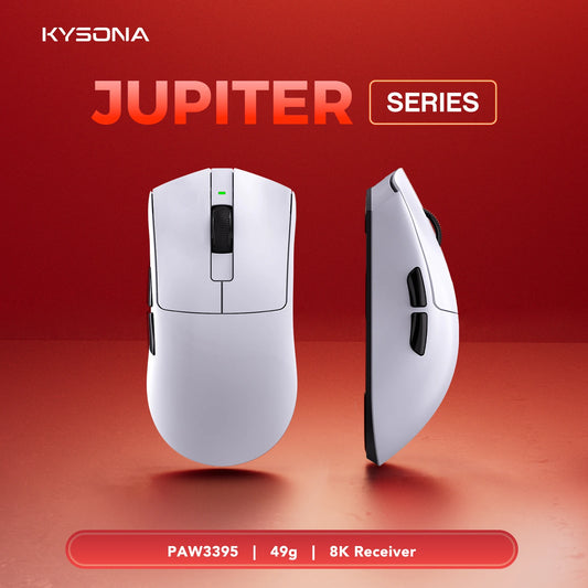 Kysona Jupiter Drahtlose Gaming-Maus - 26000DPI 49g BT