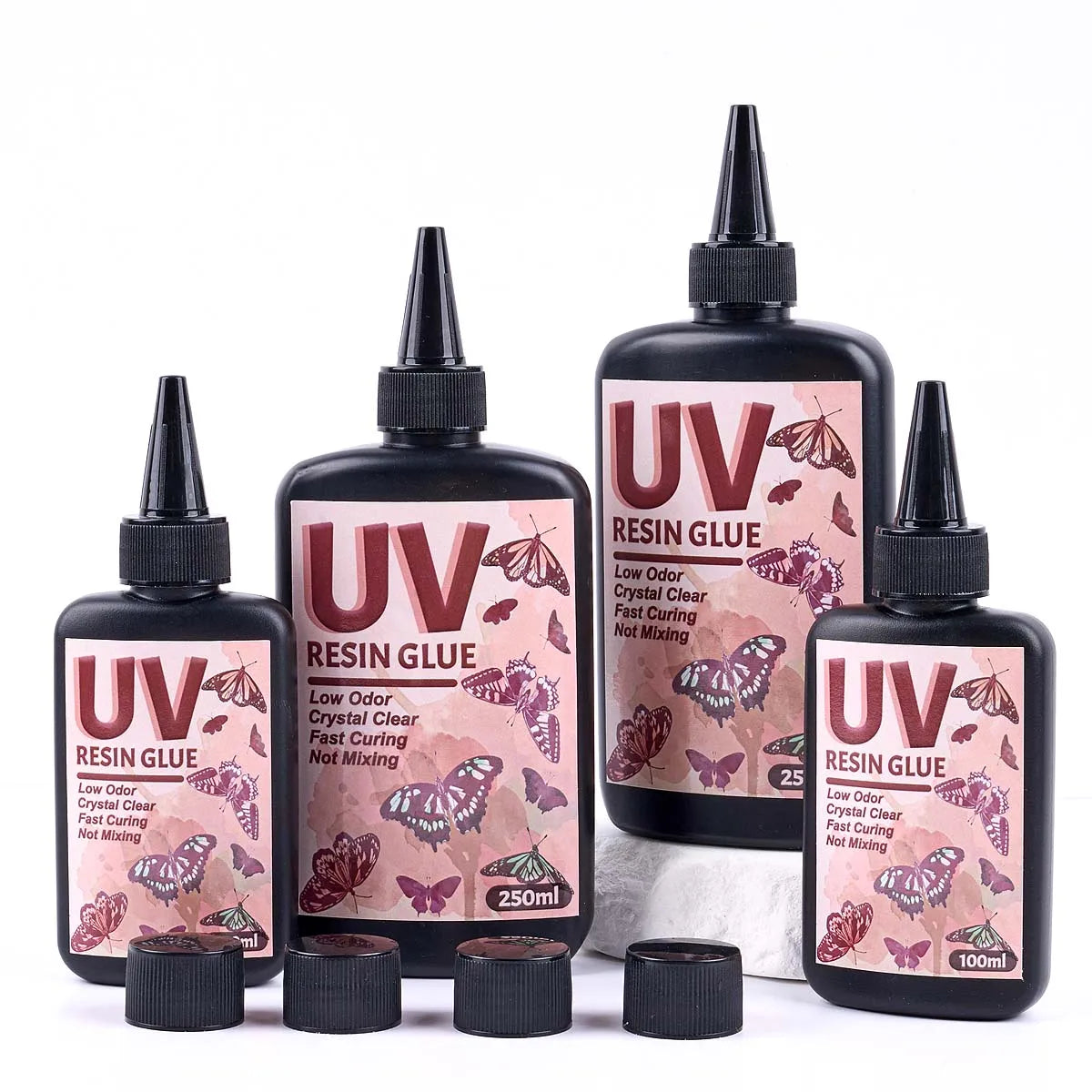 Choice UV Kleber Kristallklar - 100ml 250ml Schnellhärtend