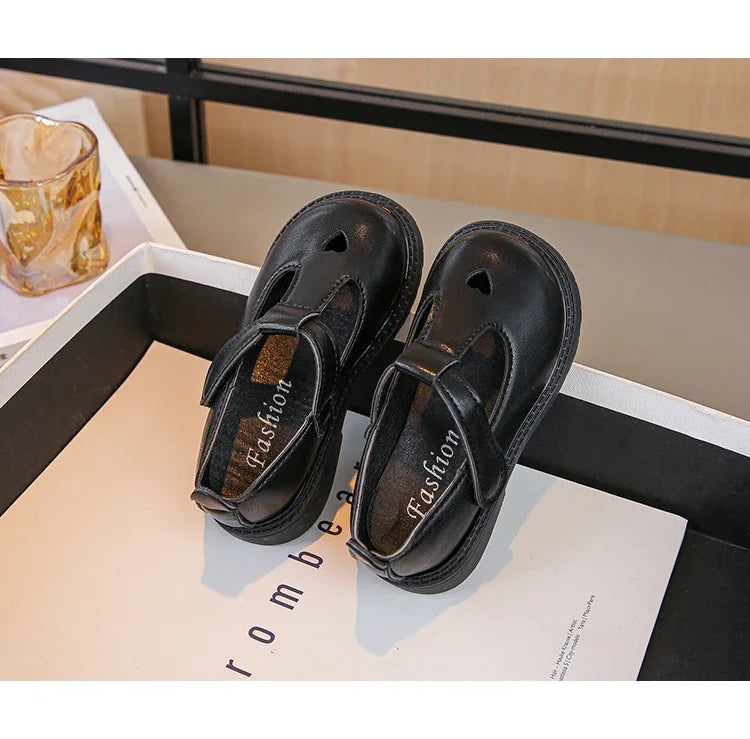 Lina Prinzessin Lederschuhe T-Riemen - Größe 20-27 Weich