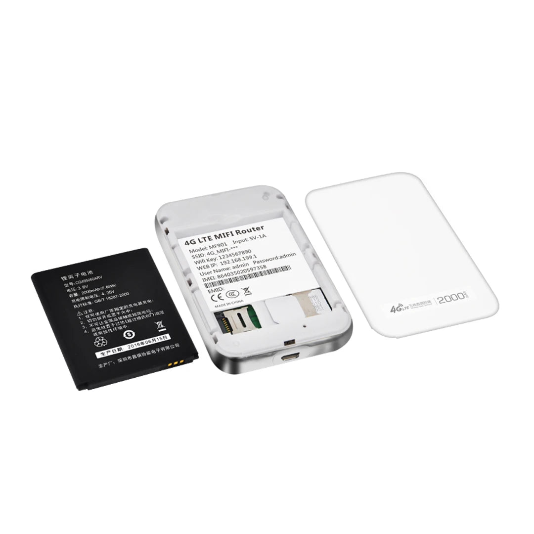 TIANJIE 4G LTE Router Portable WiFi - 150Mbps SIM USB