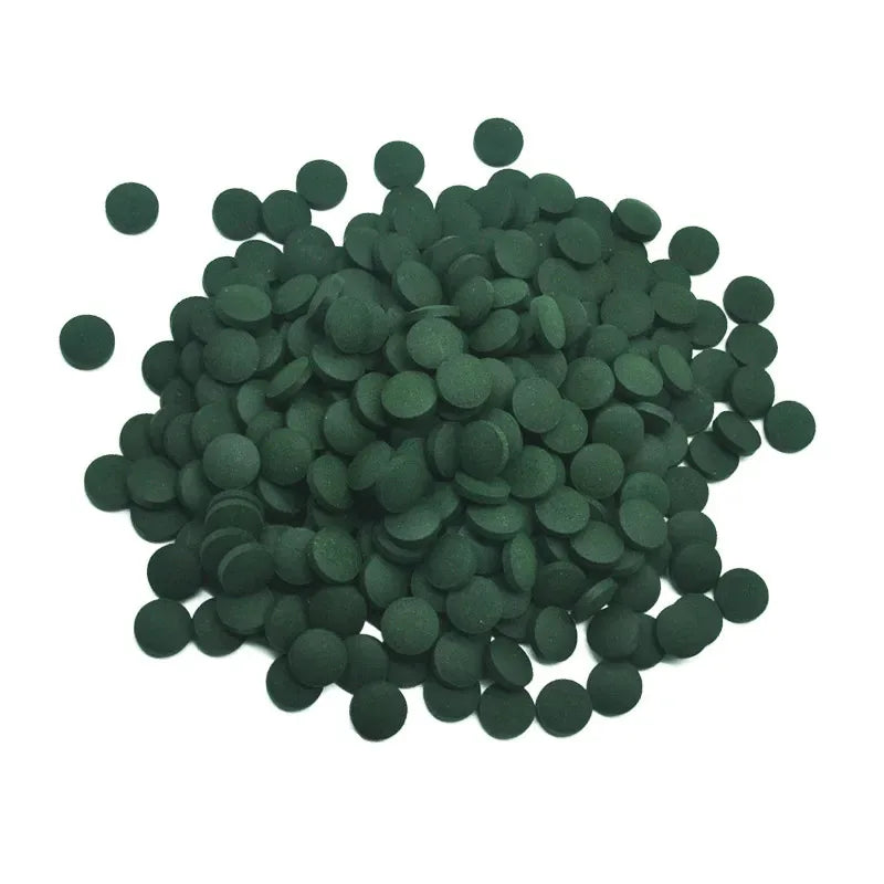 SpirulinaPro Hochreine Tabletten - 200g Volumen, 50–2000g