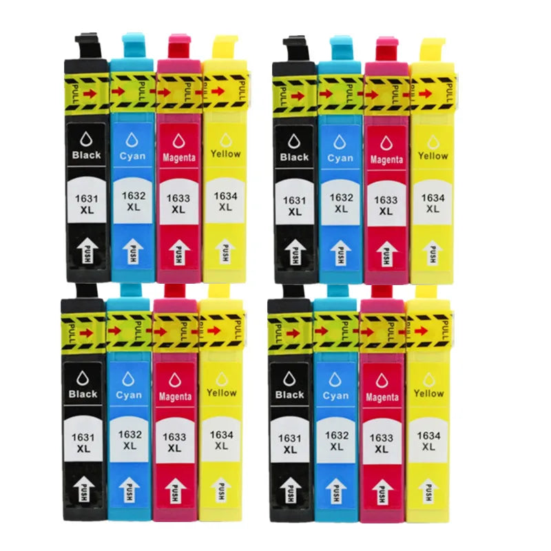 Compatible for Epson 16XL T1631 1631 1632 ink cartridge for WF 2650 WF-2630 WF-2660 WF-2750 WF-2760 XP-320 XP-420 XP-424