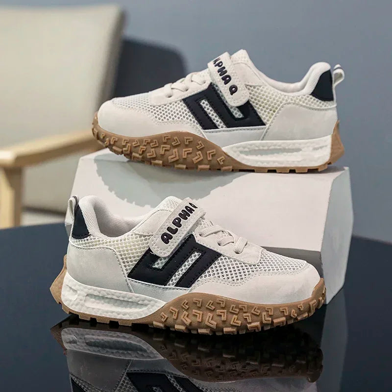 Mädchen Laufschuhe 2025 - Weiche Sohle Frühling Herbst Neuer Stil - Kinder Sport Sneakers Dad Style Casual Schuhe