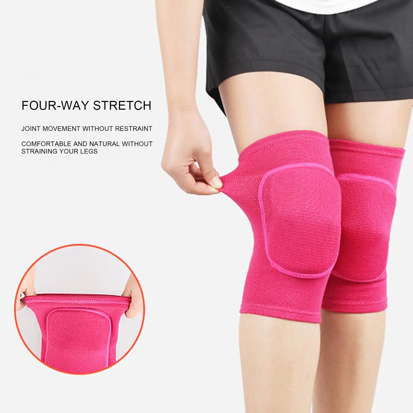 Schutz Sport Knie Pads 2025 - Männer Frauen Kinder Knie - Knie Bandagen Tanz Yoga Volleyball Fußball Radfahren Tennis 1 Paar