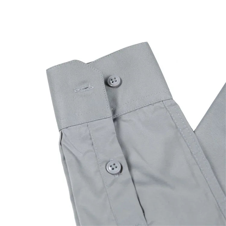 8Farben SlimFit Langarmhemd - Gr. M-L, Feiner Stoff