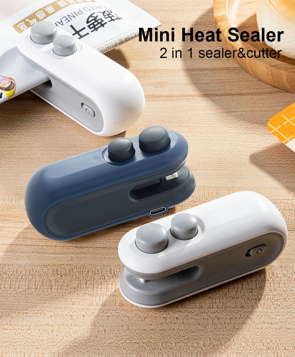 Raugee 2in1 Mini Versiegeler USB - Klein Handlich 15cm