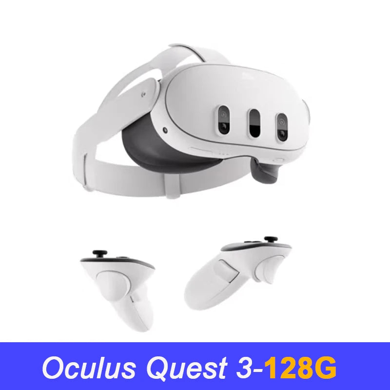 Oculus Quest 3 512G VR-All-in-One-Headset mit integriertem Kopf-VR-Headset-Bewegungssensor-Spielkonsole-Smart-Glasses-Quest-3