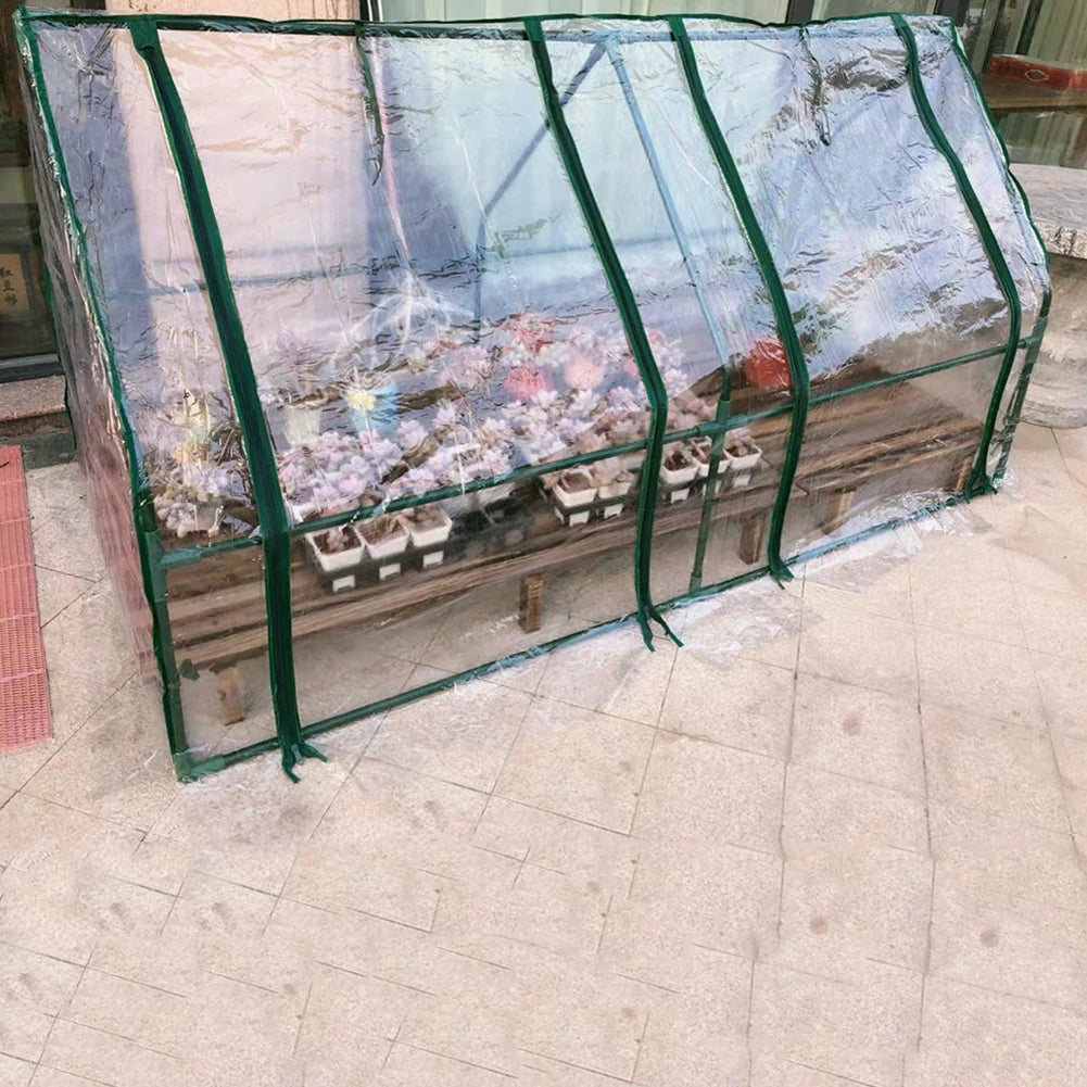 Small Greenhouse Heat Preservation Cover For Outdoor Indoor Plant Portable Mini Greenhouse Tent Gardening without frame