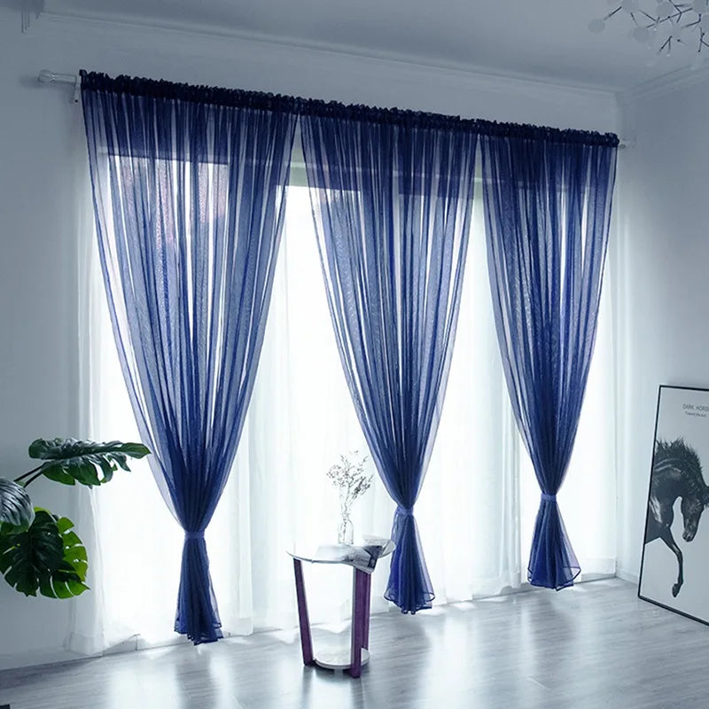 Zhejiang Vorhang Transparent - 100x200cm Polyester 1Stk