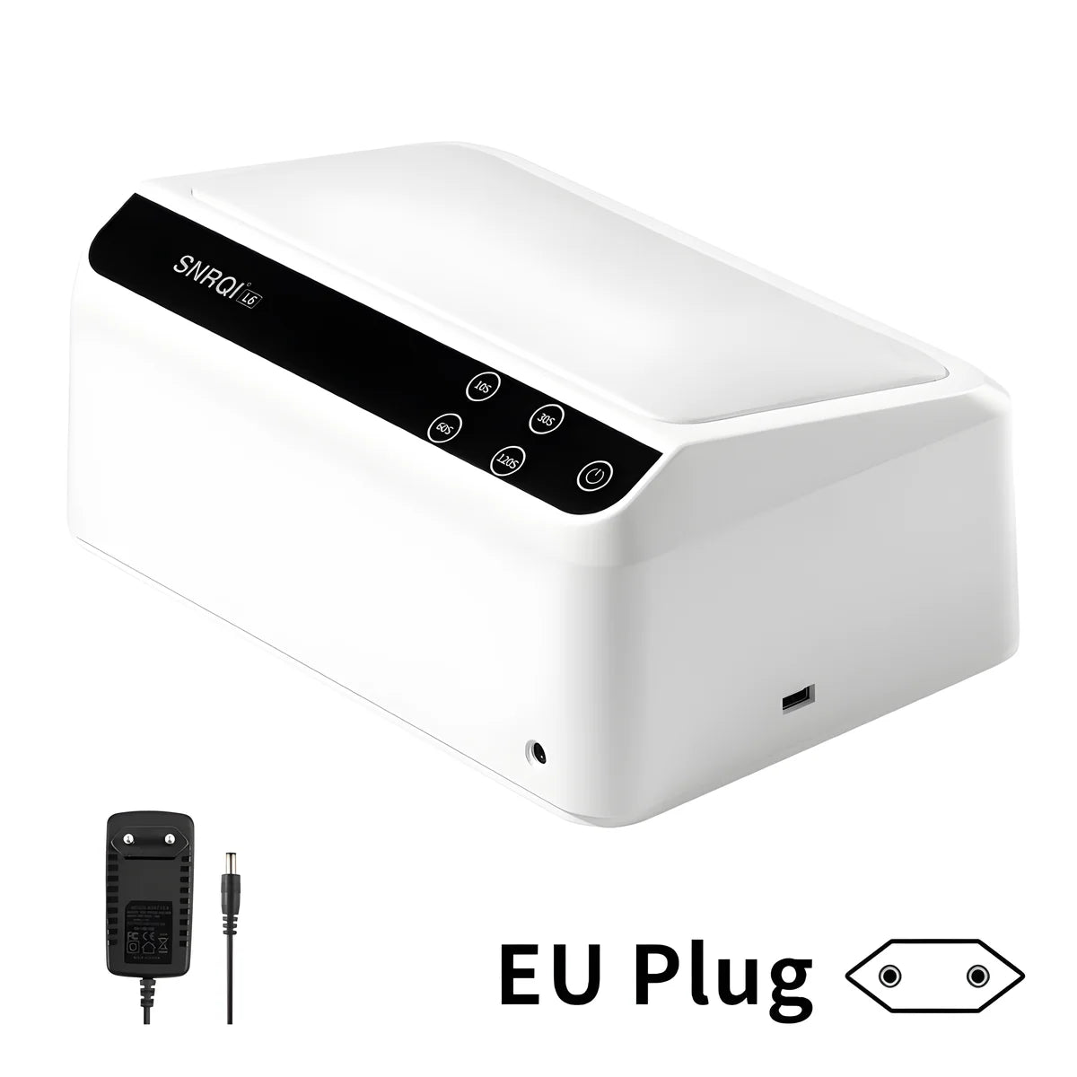 Lampă de unghii UV LED 2 în 1 cu pernă pentru braț pentru ojă gel, uscător de unghii cu lumină 72W și 4 temporizatoare pentru salon sau uz casnic