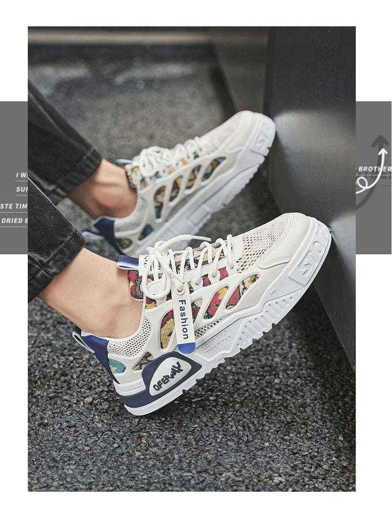 Zapatillas Hombre 2024 - Adidași de lux pentru skateboard, Tenis Masculino Respirable și Cómodo (Casual/Running)